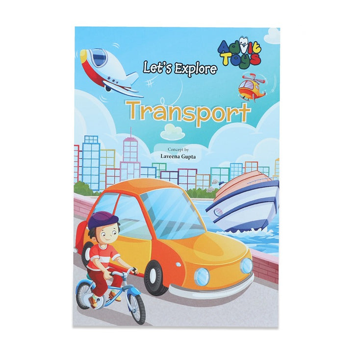 Transport - Jigsaw Puzzle (24 Piece + Educational Fun Fact Book)