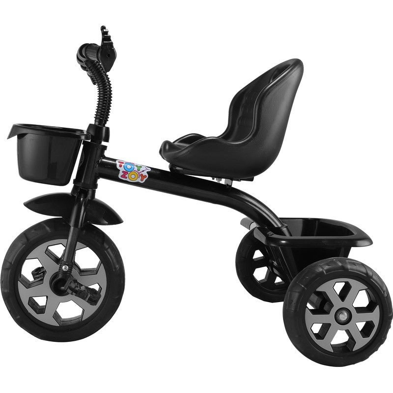 Tokri Tricycle with two point safety belts (Black) | 3+ Years