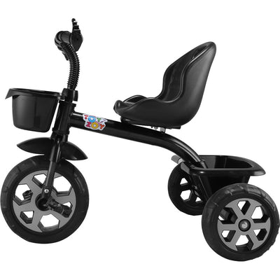 Tokri Tricycle with two point safety belts (Black) | 3+ Years