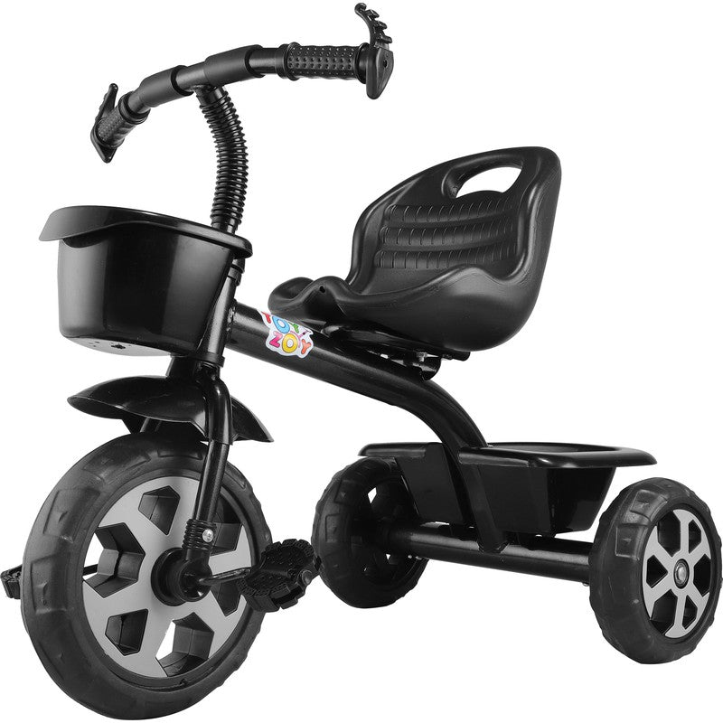 Tokri Tricycle with two point safety belts (Black) | 3+ Years