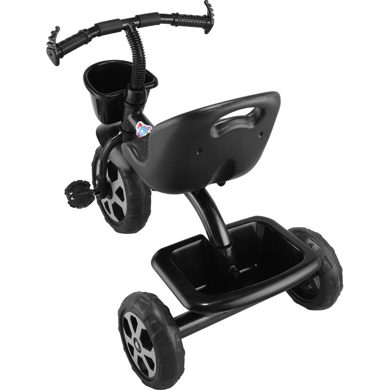 Tokri Tricycle with two point safety belts (Black) | 3+ Years