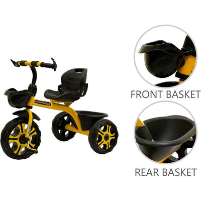 Tricycle with Dual Storage Basket (Model 547) | 2 to 5 Years