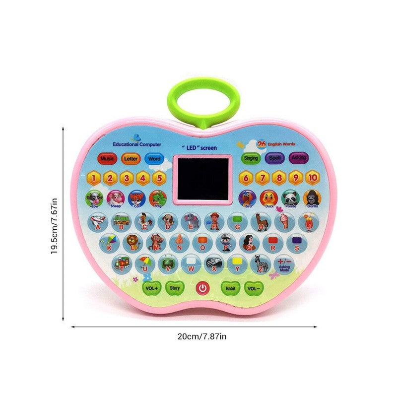 Educational Computer ABC and 123 Learning | Kids Laptop with LED Display and Music (Multi-Color)