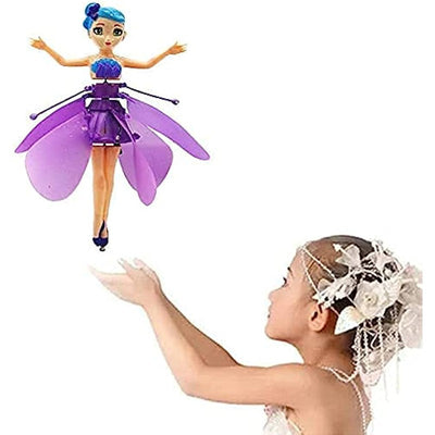 Flying Fairy Dolls for Girls Flying Doll Remote Control Helicopter Doll Dolls for Girls Girls Toys Flying Toys Girls Gift Flying Toys for Kids Princess (1 Pcs Multicolor)