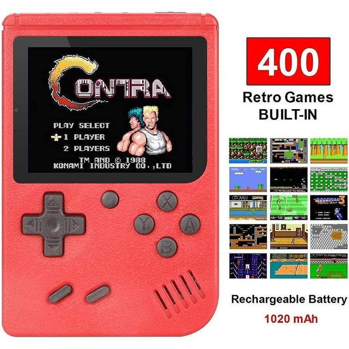 400 in 1 Retro Video Game with Rechargeable Battery & Remote | 2 Players