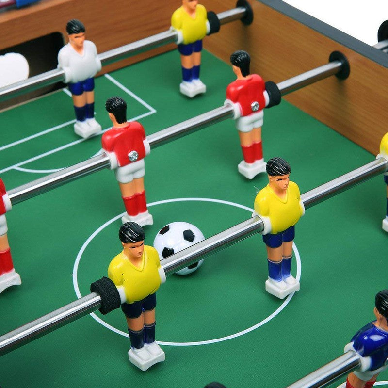 Foosball Table | Football Table Game | Mini Football Game Board | Table Soccer Game | Lightweight Table Top Version (Outdoor, Home, Office Fun)