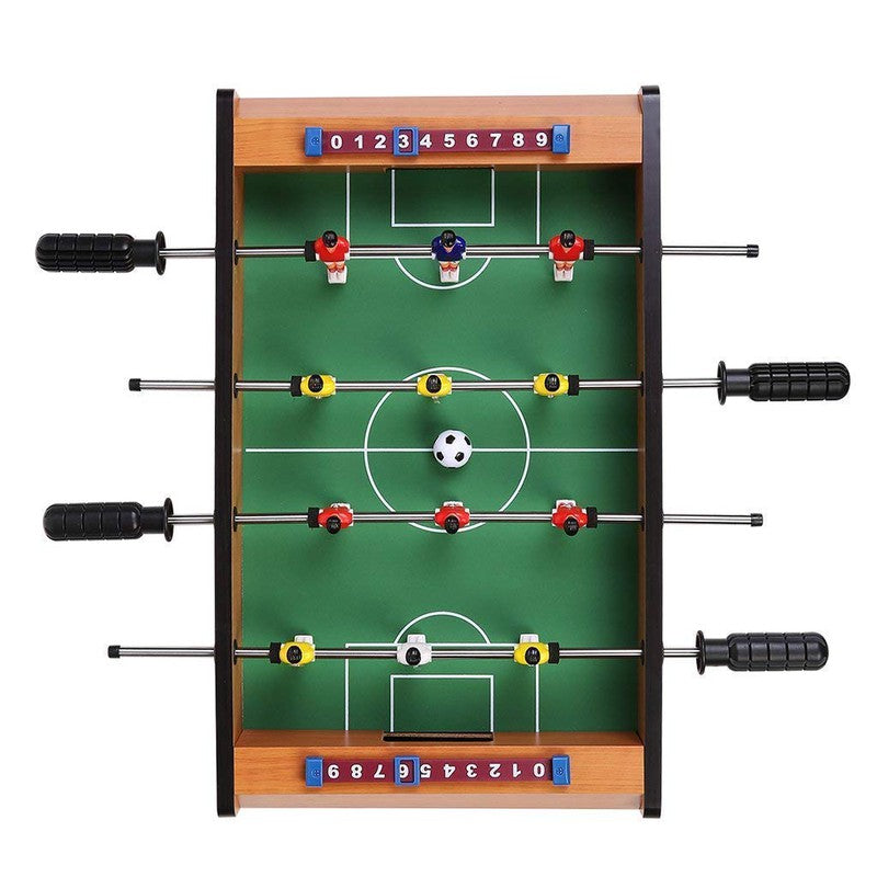 Foosball Table | Football Table Game | Mini Football Game Board | Table Soccer Game | Lightweight Table Top Version (Outdoor, Home, Office Fun)