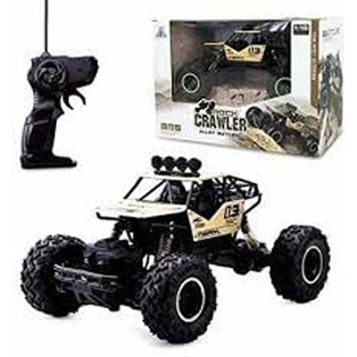 Remote Controlled Rock Car, 1:16 Scale - Black Color