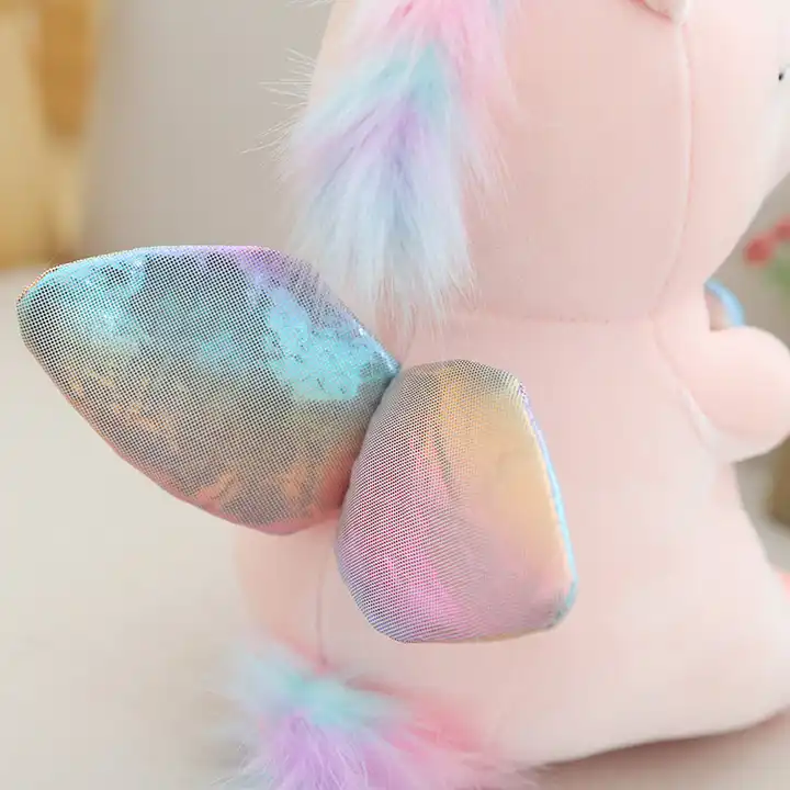 With Heart 25cm Interactive Magical Flying Unicorn Plush Toy : Perfect Kids' Birthday Gift - Soft, Cute, and Interactive Animal Toy for Baby Boys and Girls