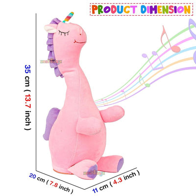 Dancing Unicorn Interactive Plush Toy