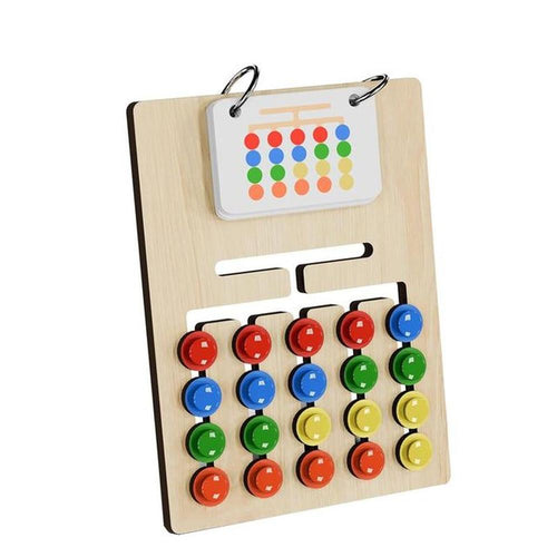 Little Sparks Colour Coder Puzzle Game - Sliding Color Match Brain Teaser (3-7 Years)