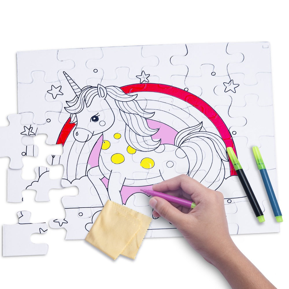 DIY & Discover - Unicorn Puzzle