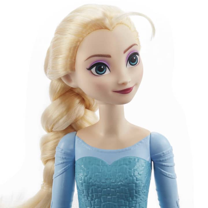 Original Disney Frozen Elsa Doll With Skirt Shoes & Long Blonde Hair