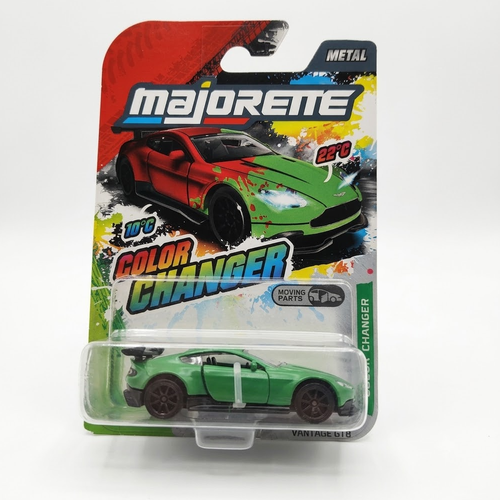 Original Licensed Majorette Color Changing Diecast Aston Martin Vantage GT8 Car