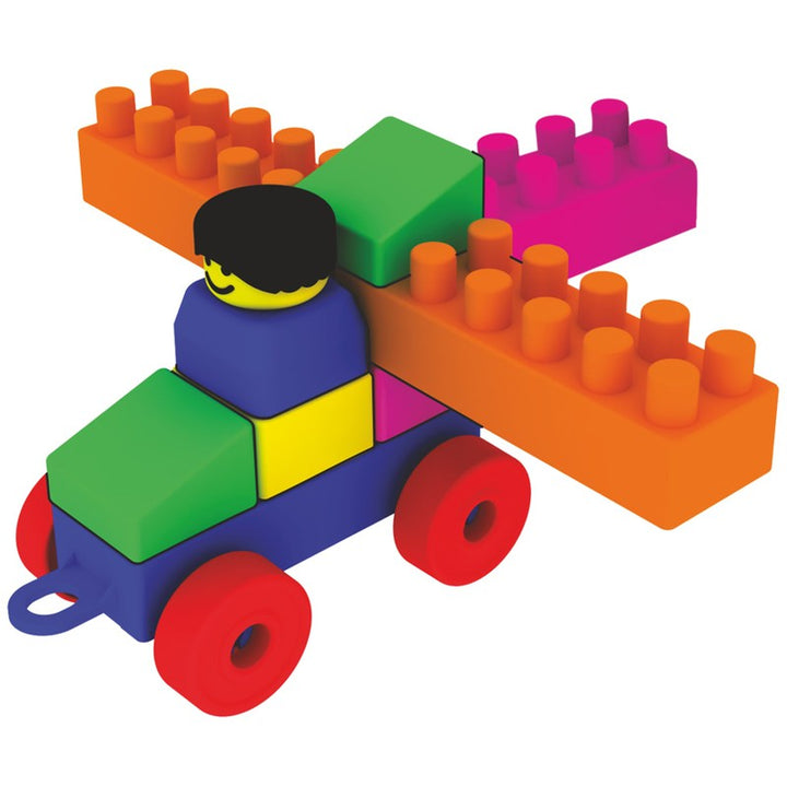 Brilliant Play Blocks for Kids - Vehicles