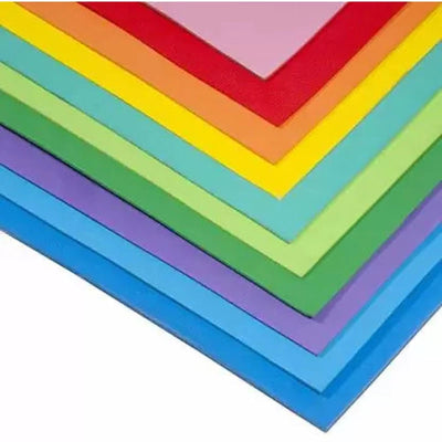 Eva Foam Sheet (Pack of 10) |  2mm | Ideal for Using in DIY Art & Crafts