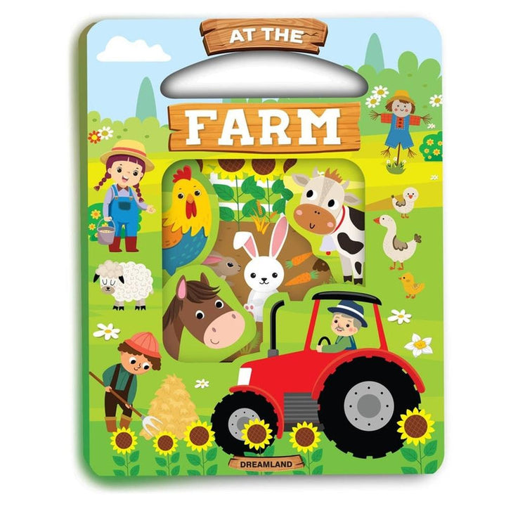 Dreamland Publications Window Cut Board Book - At the Farm
