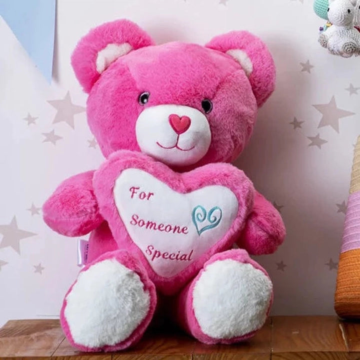 CUDDLES: The Cupid Teddy - Pink (6 Months - 7 Years)