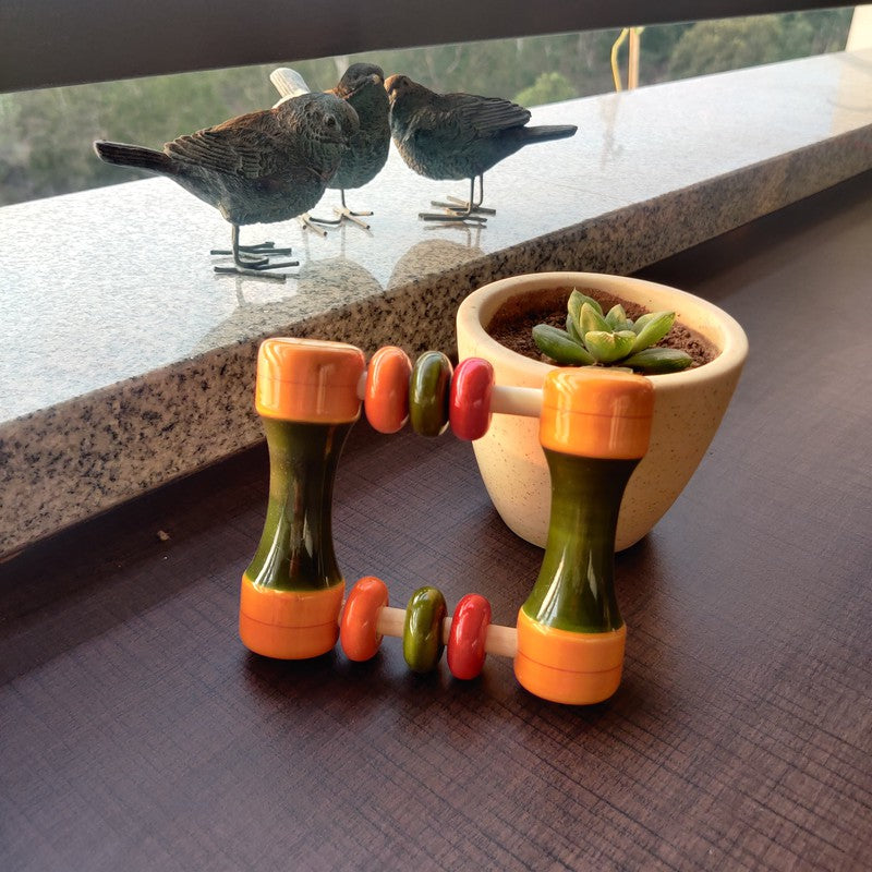 Buy Wooden Loop Abacus Rattle for Baby (3-12 Months) on Snooplay India
