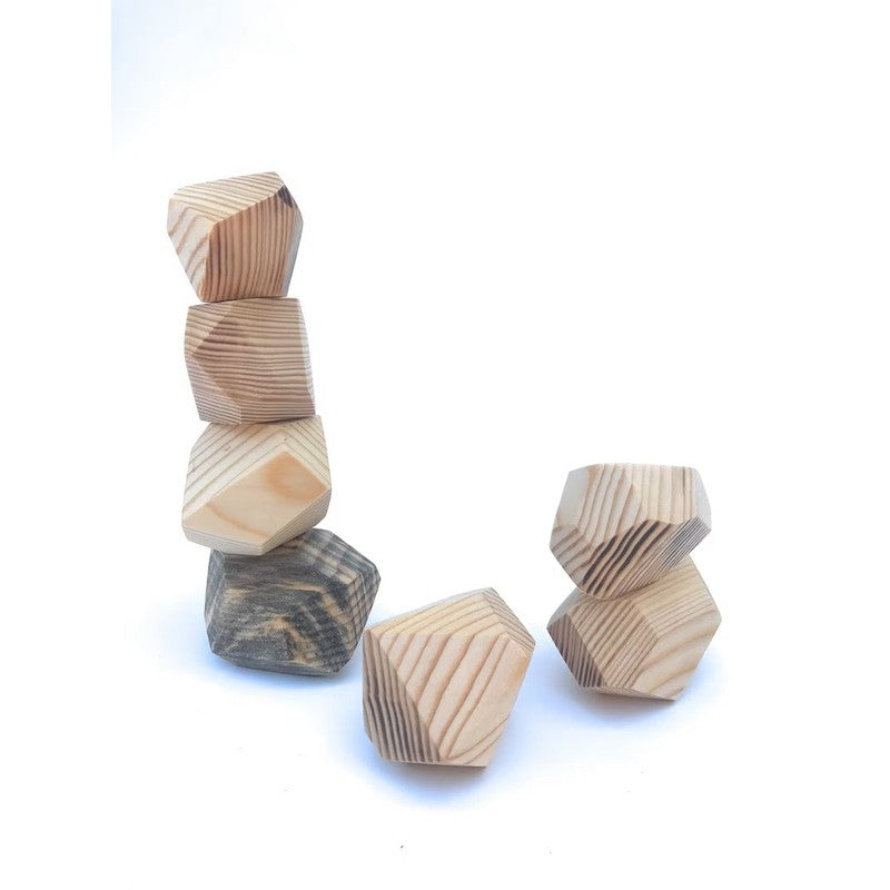 Wooden Natural Balancing Stones