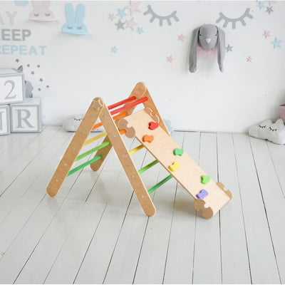 Set of 3 Items: Development Triangle + Arch + Ramp with Slide - (COD not Available)