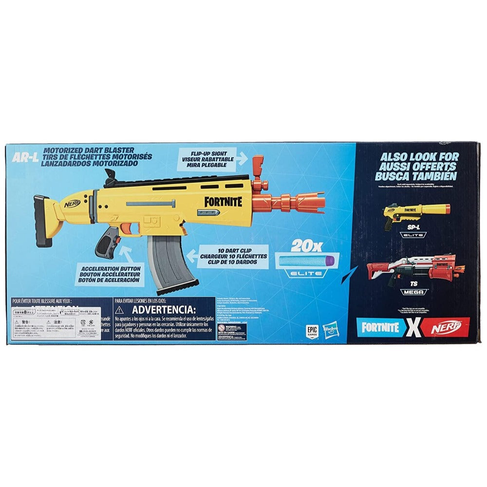 Buy Original Nerf Fortnite AR-L Elite Dart Blaster with 20 Darts