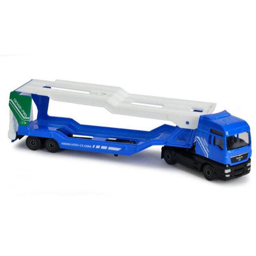 Majorette Licensed MAN TGX XXL Transporter Toy Truck - Blue (7 Years till Grown Ups)