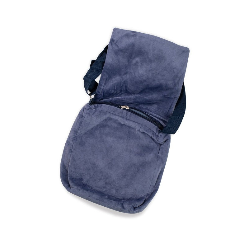 Soft Plush Cross Body Messenger Side Bags for Kids | Boy Design | Height 46 CM