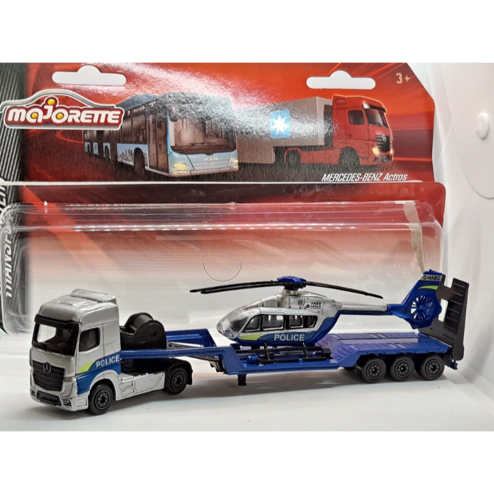 Licensed Transporter Toy (Mercedes Benz Actros) - Blue