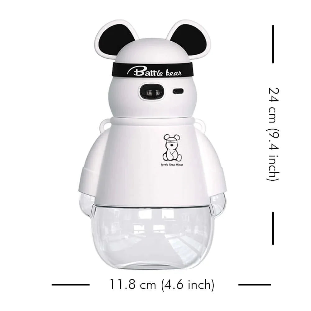 Kelly Jo Bear water bottle (1100 ml) | (Black/White)