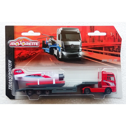 Majorette Licensed Transporter Toy (MAN TGX XXL) - Red