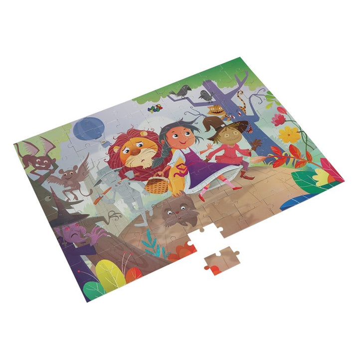 Wizard of Oz - Jigsaw puzzle (100 Piece + 32 Pages Illustrated Story Inside)