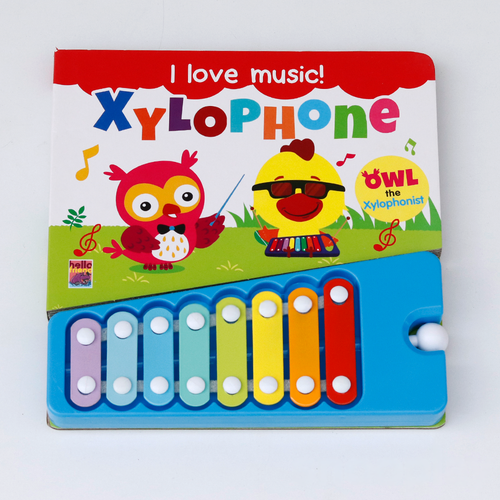 Hello Friend My First Musical Sound Book - Owl The Xylophonist (2-5 Years)