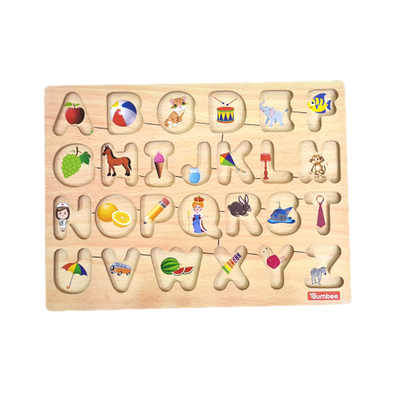 Peg Board Puzzle - Alphabet