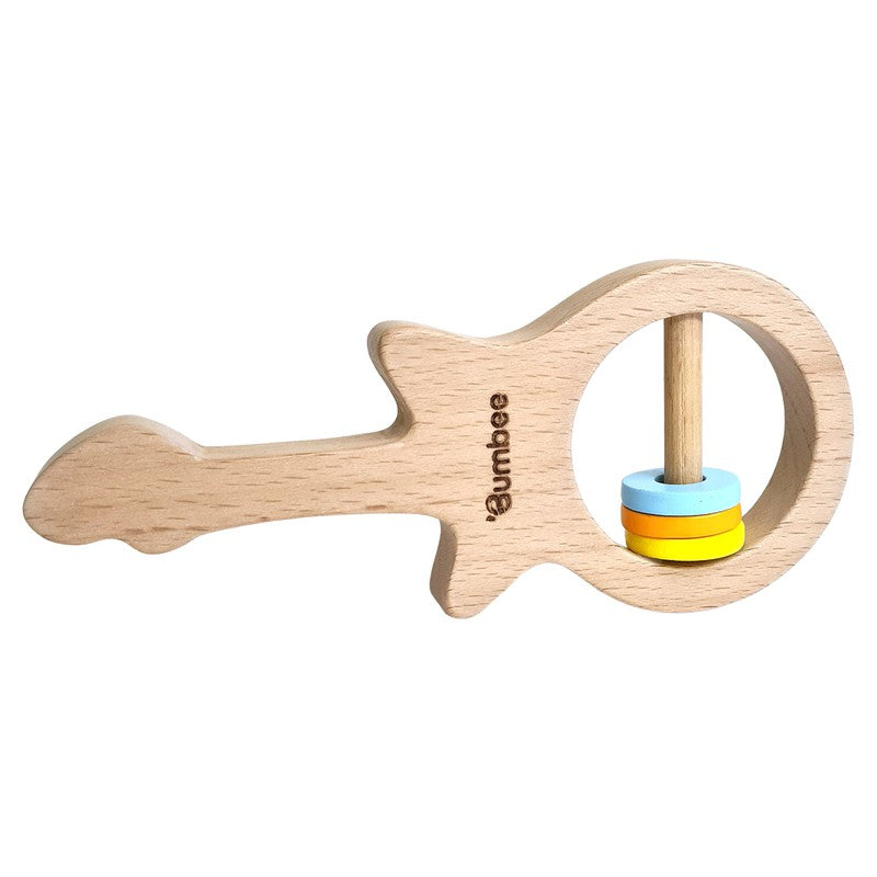 Wooden Guitar Rattle