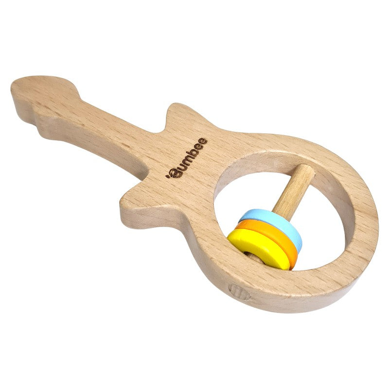 Wooden Guitar Rattle