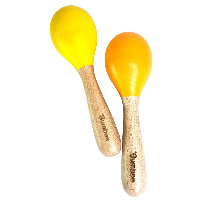 Wooden Rattle- Maracas (Set of 2)