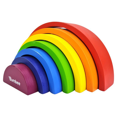 Wooden Rainbow Stackers