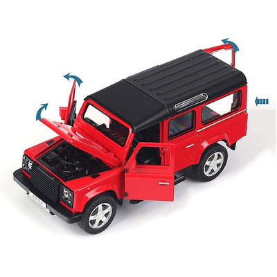 Resembling Land RoverDie-Cast Defender Toy Car Metal Cars Pullback Toy Car