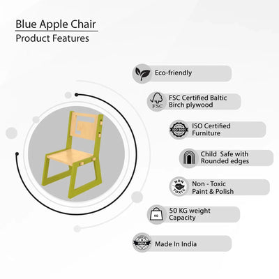 Blue Apple Chair (Green) COD not available