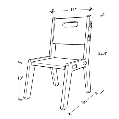 Grey Guava Chair (White) COD not available