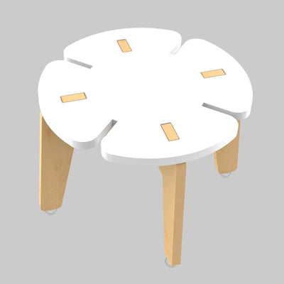 White Grape Stool (White)