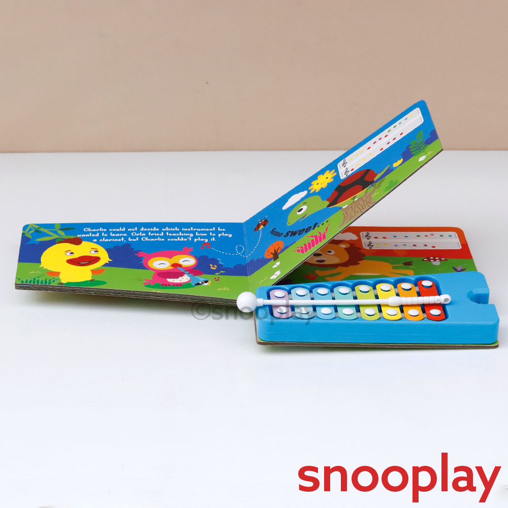 Hello Friend My First Musical Sound Book - Owl The Xylophonist (2-5 Years)