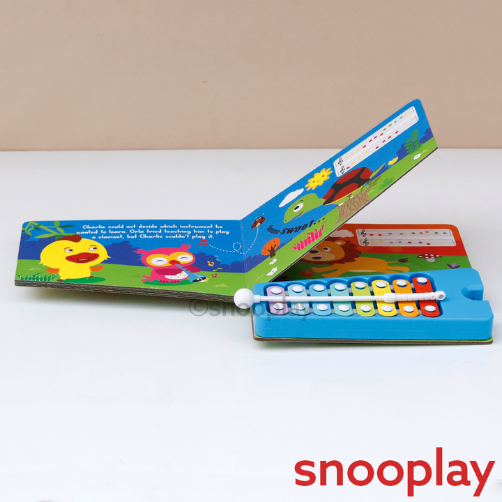 Hello Friend My First Musical Sound Book - Owl The Xylophonist (2-5 Years)
