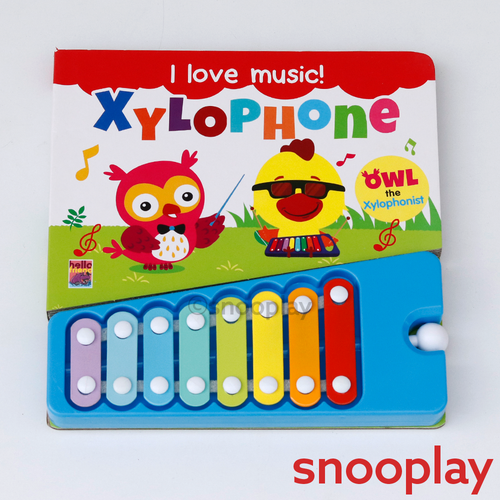 Hello Friend My First Musical Sound Book - Owl The Xylophonist (2-5 Years)