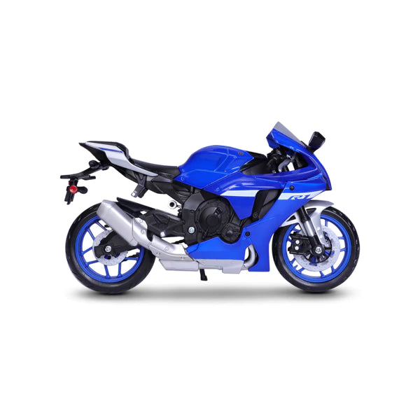 Maisto 2021 Yamaha YZF R1 Bike model Blue New Model 1:12 Scale (IC)