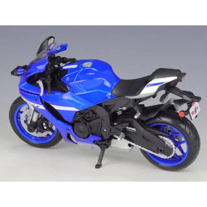 Maisto 2021 Yamaha YZF R1 Bike model Blue New Model 1:12 Scale (IC)