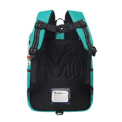 Zoe the zebra kids teal backpack