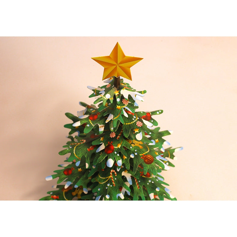 2-in-1 Christmas Tree: DIY Paper Craft Kit