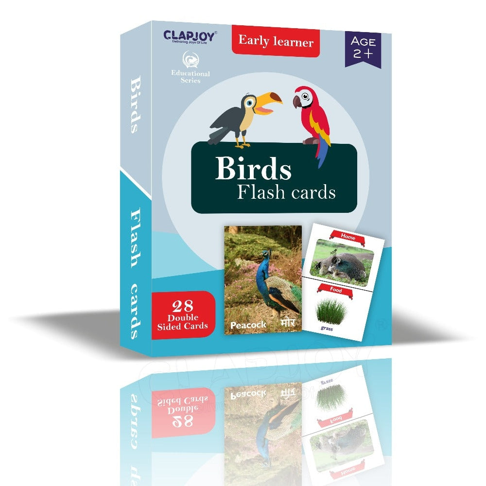 Birds Double Sided Flash Cards